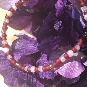 “Cranberry Ice” Bracelet 8”